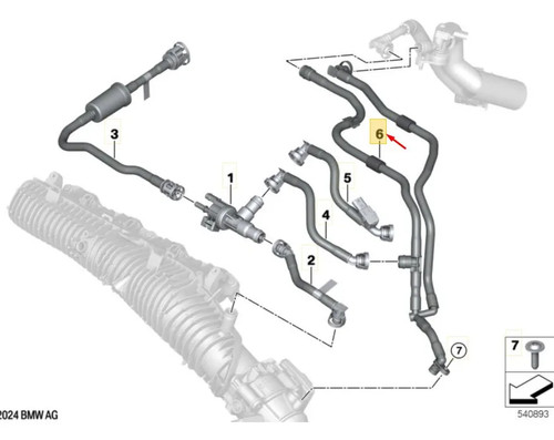Bmw u11 saugstrahlpumpe mit - u11,