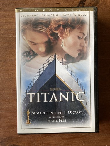 Vhs titanic videokassette 90er - titanic,