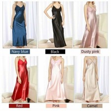 Damen seidiges satin spitze - satin,