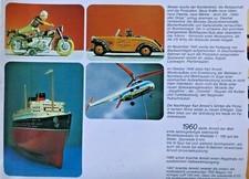 2x Prospekt 75 Jahre Arnold Bahnspass + Rapido Modell Eisenbahn Spur N 9mm ~1965