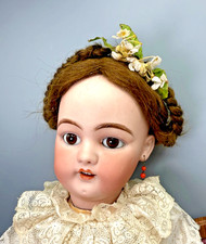 Schöne Antike Porzellankopf Puppe Simon Halbig 1079 -11 DEP 58 см SH DEP