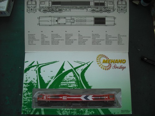 Mehano t274 5458 diesellok - mehano,