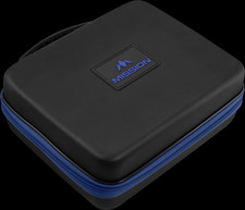 Mission Darts - Luxor XL Dart Tasche Case Koffer Black Blue Schwarz Blau