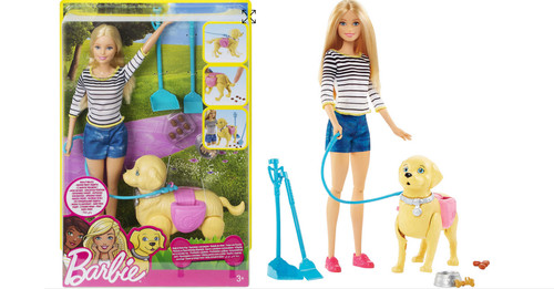 Mattel barbie walk and potty - mattel,