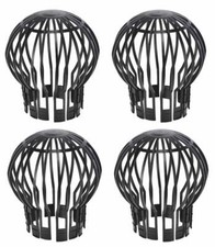 4 Stk. Dachrinnen Gitter Fallrohrschutz Laubfang Dachrinnenschutz