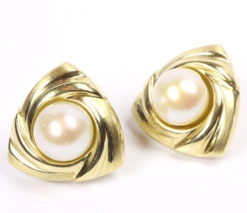Ohrstecker 14 kt - in,