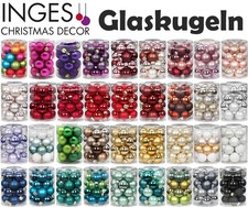 Baumkugel Glas 6 cm Christbaumkugel Weihnachtsbaumkugel Tannenbaumkugel 20 Stück