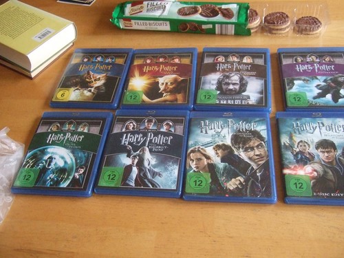 Blu ray discs harry - harry, potter