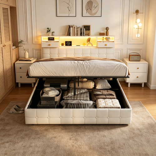 Boxspringbett polsterbett - boxspringbett,
