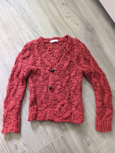 Damen strickjacke rot promod - strickjacke,