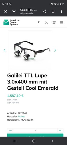 Univet lupenbrille galilei ttl - univet,