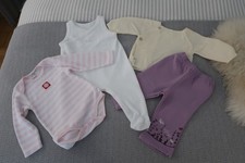 Baby Kleidung Mädchen 4 Teile Gr. 62/68 1x Selana 1x Mac 1x sOliver 1x Bebe' TOP