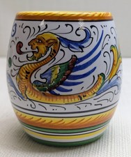 Deruta Italy Dragon Ceramic