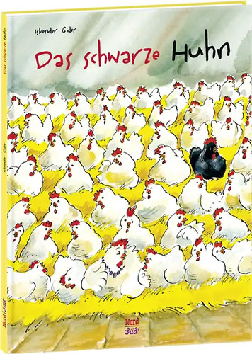 Das schwarze huhn - schwarze,