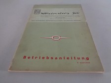 Betriebsanleitung / Handbuch Fiat 500 7 Weinsberg NSU Typ 110 von 05/1959