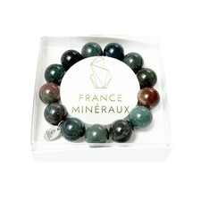 Armband Blutstein - Perlen 14