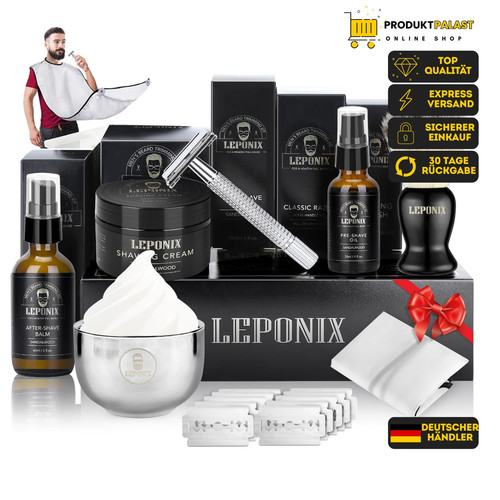Nassrasierer herren set mit - herren, 10