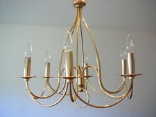 6 flammige Deckenlampe