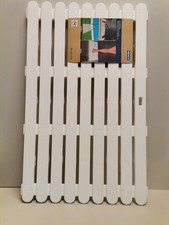 WENKO Badematte Indoor und Outdoor in Weiß 50 x 80 cm