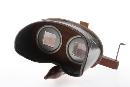 Stereobetrachter mit handgriff - mit,