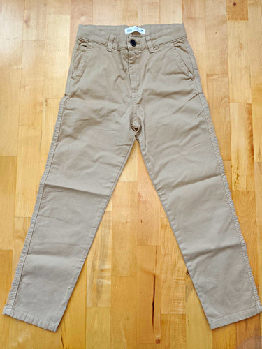 Beige baumwoll chino - beige,