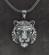 Silber Tiger Kette