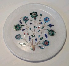 Marmor Teller weiß Edle