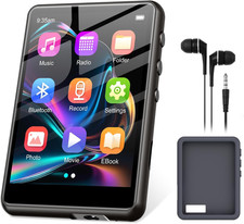 128GB Mp3-Player Bluetooth 5.4 2,4 Zoll TFT-Farbbildschirm Touchscreen FM-Radio