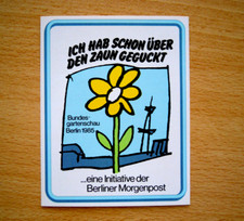 Aufkleber Bundesgartenschau