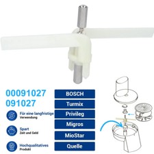 1x Durchlaufschnitzler Ersatz für Bosch 091027 Küchenmaschine MUM4 MUM8 MUZ8DS1