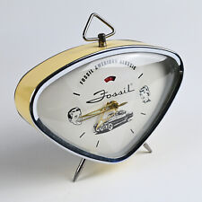 Fossil American Classic Wecker Nierenform Tischuhr Vintage Mid-Century 1950er