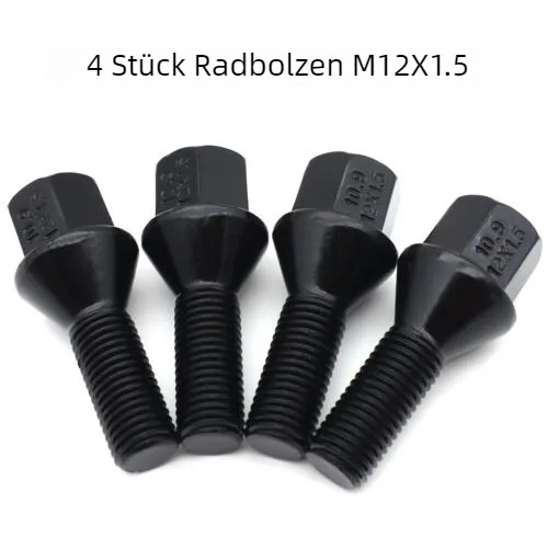Radschrauben m12x1 26mm - 4x,