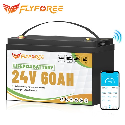 24v 60ah lithium batterie - 60ah,