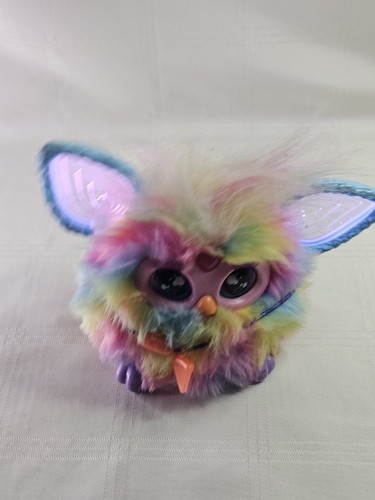 Furby rainbow tie dye - tie,