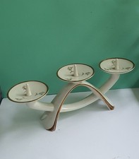 Alka Kunst Bavaria Kerzenständer "Beate "  3-Flaumig. 