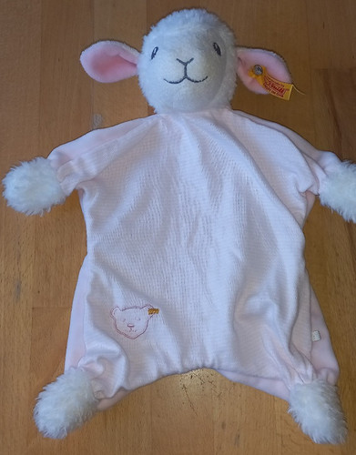 Steiff schmusetuch lamm linda - steiff,