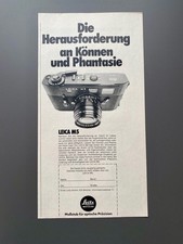 Leica M5 Herausforderung an