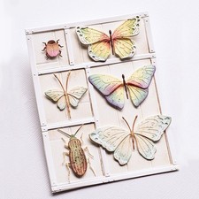 Schmetterling Metall