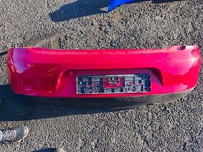 VW Fox Stoßstange Hinten Rot