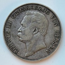 Hessen Darmstadt 1 Vereinstaler 1860 Ludwig III