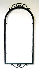 Rahmen Eisen antik Schmiede-eisernes Gitter Fenster-Spiegel-Rank-Zier-Rahmen 