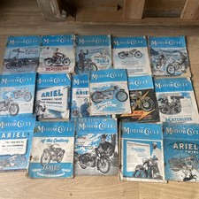 "The Motor Cycle" Magazines x