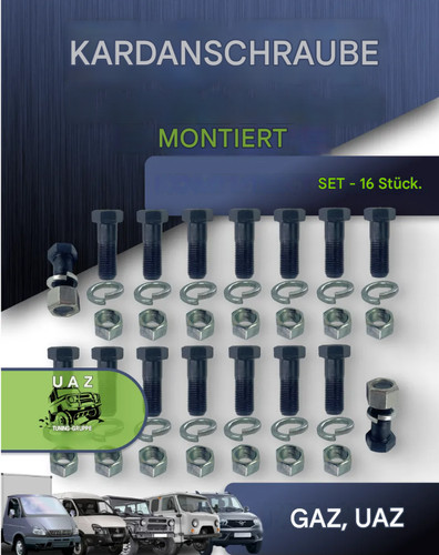 Kardanwellen montagesatz uaz - montagesatz,
