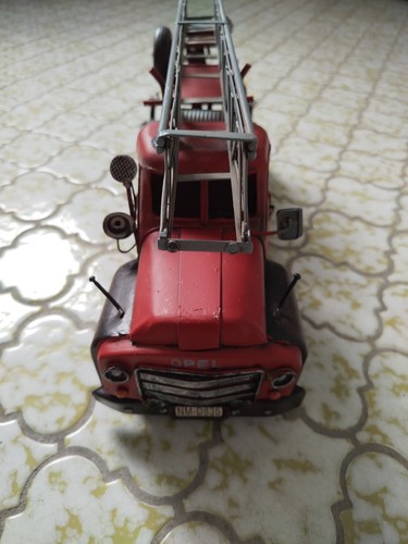 Opel feuerwehrauto hand made - opel, feuerwehrauto-