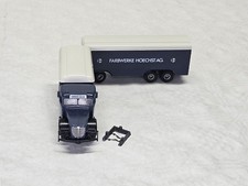 BREKINA 7411 H0 BÜSSING 8000 KOFFERLZ. „FARBWERKE HOECHST AG" SAMMLER VINTAGE 