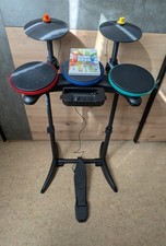Nintendo Wii Schlagzeug mit Spiel Band Hero in OVP