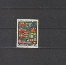 Hundertwasser-Gemälde-Einzelausgebe-UNO-New York-Postfrisch-1995-TOP