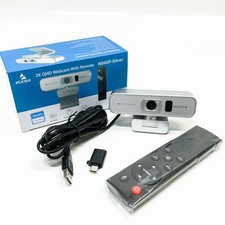 NexiGo N940P 2K Webcam mit zoomfunktion, Fernbedienung und