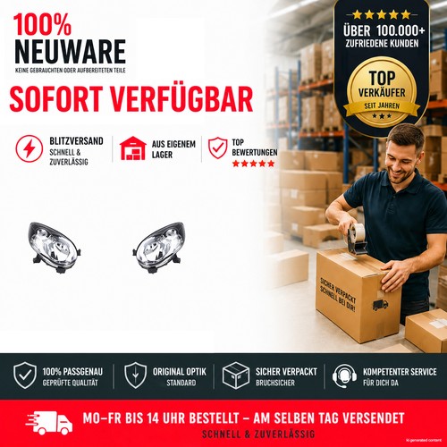 Scheinwerfer set halogen - scheinwerfer,