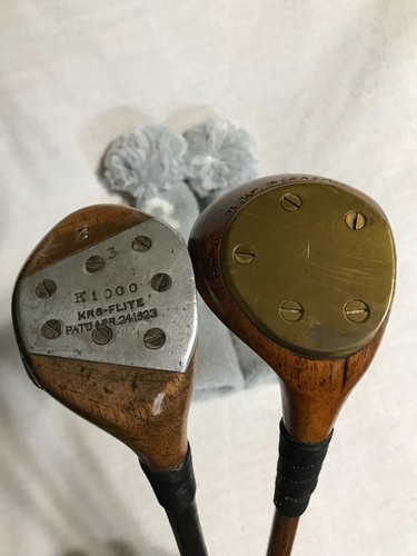 Playable hickory fairway woods - playable,
